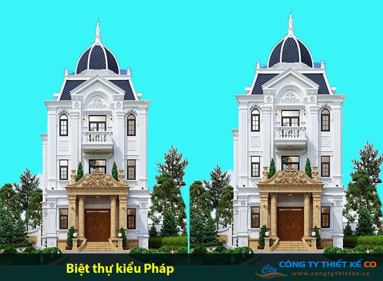 Biệt thự kiểu Pháp