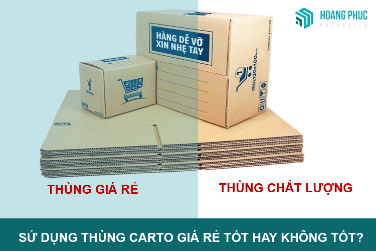 Thùng carton giá rẻ