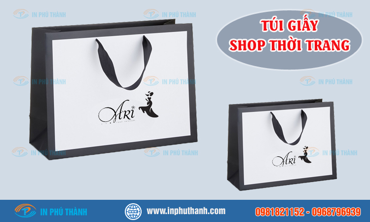 Túi giấy cho shop thời trang